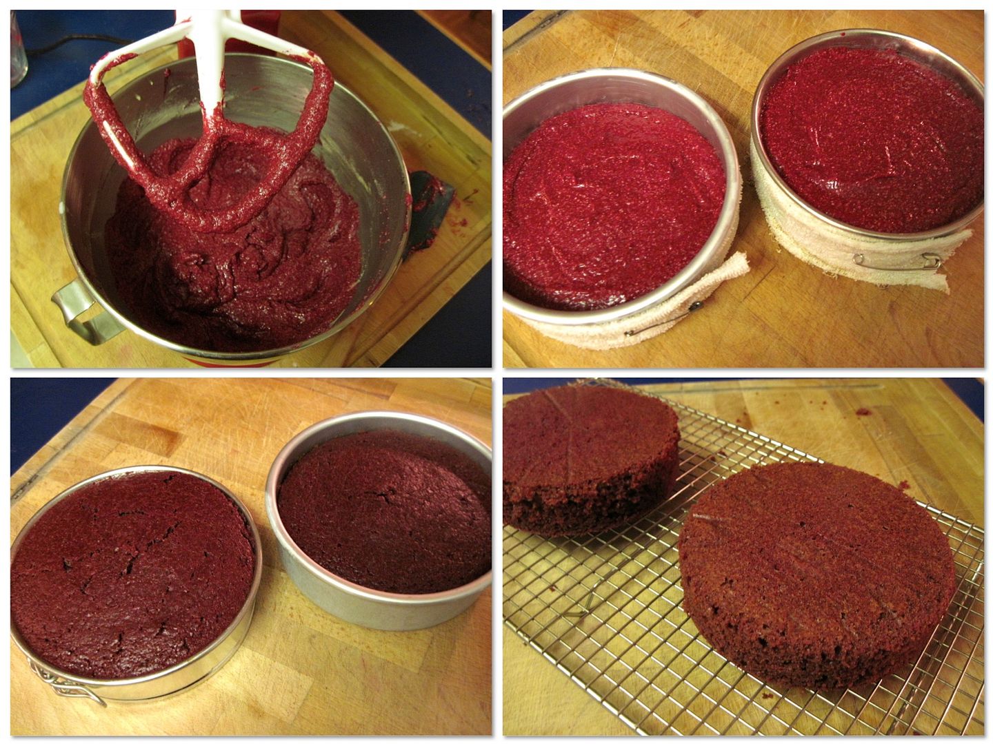 Daring Bakers Beet Red Velvet Cake